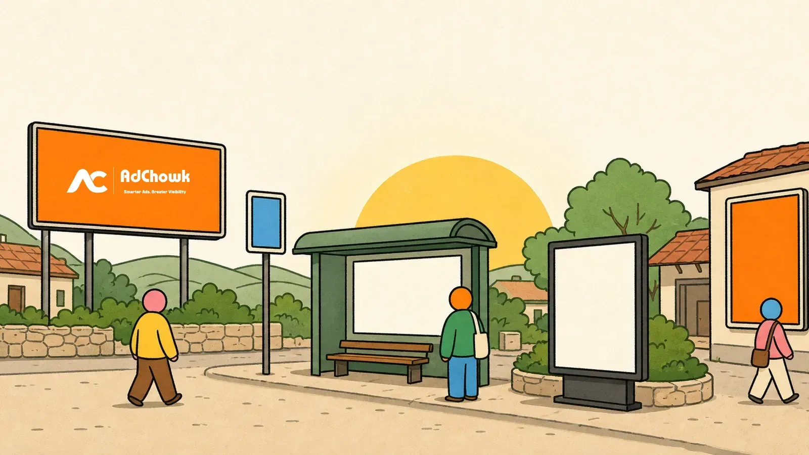 Village wall paintings — Rural Advertising